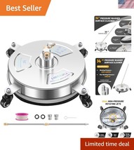 Lightweight 14&quot; Pressure Washer Surface Cleaner with Quick-Connect Wand ... - $80.99