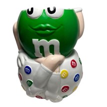 M &amp; M Green Gal Cookie Jar   I Melt For No One  2001 Benjamin Medwin Base Only - £12.39 GBP