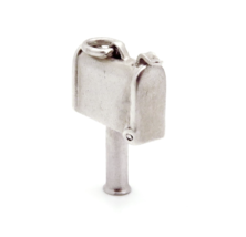 Vintage Sterling Silver Carl-Art 3D Movable Mailbox Charm OPENS! - $45.00