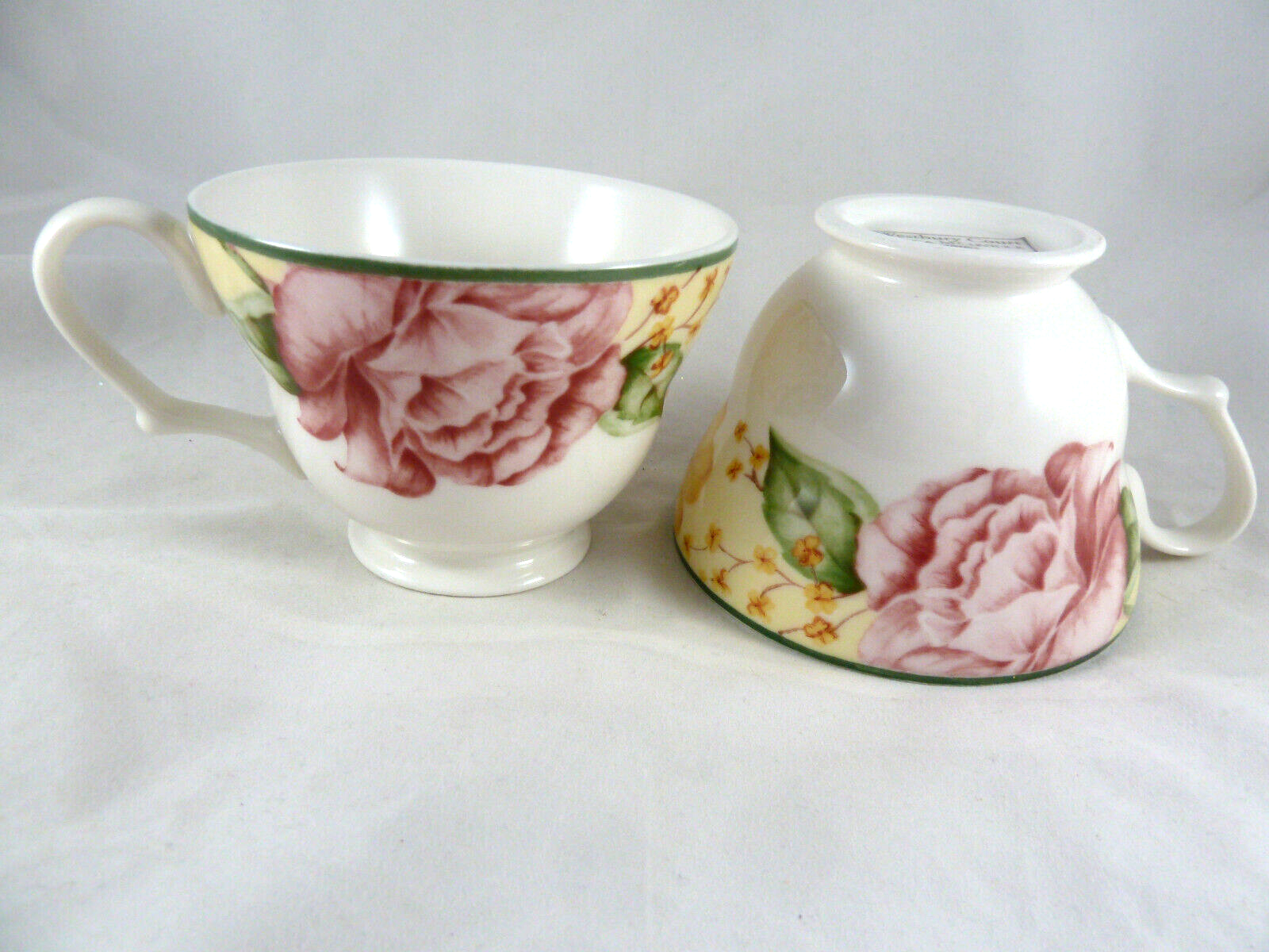Jessica McClintock Westbury Court  Coffee Cup Fine China porcelain 12 oz... - $23.75