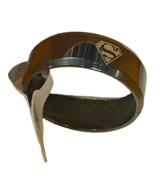 Fashion Man&#39;s Superman Black Titanium Stainless Jewelry Steel Width Ring 21 - £7.14 GBP