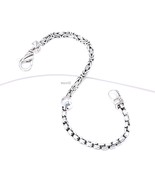 John Hardy JAI Byzantine 3.5mm+Box Chain 4mm Sterling Silver Bracelet XS... - €197,95 EUR