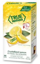 TRUE LEMON Water Enhancey 100 Count (Pack of 1) 0 Calorie Sugar Free   - £7.94 GBP+