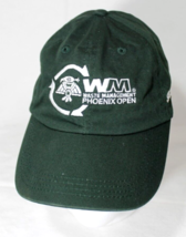 Waste Management Phoenix 2011 Open Green Baseball Cap Hat Hook &amp; Loop Se... - $17.47