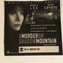 A Murder On Shadow Mountain Tv Guide Print Ad Michele Lee Peter Coyote TPA9 - $5.93