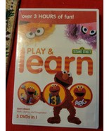 Sesame Street Play &amp; Learn DVD - £11.65 GBP