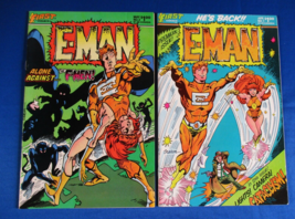 E-Man # 1 2 First Comics High Grade Books Bronze Age 1983 High Grade NM/M - $4.75