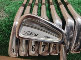 Titleist 690 CB Golf Iron Set 3-PW Extra Stiff X Flex Steel Shaft X100U Sensicor - $204.25