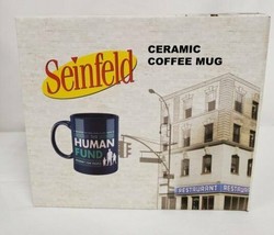 NEW SEALED 2020 Culturefly Seinfeld Human Fund Coffee Mug George Costanza - $19.79