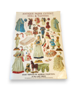 Vintage 1980s Antique Paper Cutout Doll &amp; Clothes Late 1800s Replica Sea... - €10,42 EUR