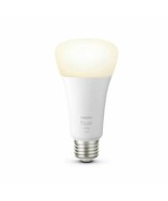 Philips Hue White E26 Smart Bulb 100W 1600lm Works with Alexa &amp; Google H... - $29.17 CAD