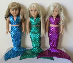 Mermaid Tails for the American Girl or any other 18” Doll - Scales1 - £14.11 GBP