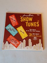 Mark Warnow And His Orchestra – Irving Berlin &quot;Show Tunes&quot; (45 rpm EP 1950s) Red - $9.89