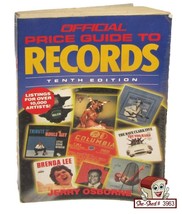 Official Price Guide to Records 10th Edition Paperback Book by Jerry Osborne - £4.75 GBP