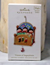 Hallmark Visions of Sugarplums Magic Light Sound Motion Pull String 2010 - £15.27 GBP