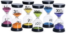 Sand Timer 6 Colors Hourglass 1/3/5/10/15/30 Minutes Sandglass Timer Sand Clock  - $29.00