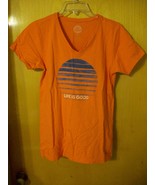 Life Is Good Crusher Tee T-Shirt Top Women's Womans Small S Short Sleeve... - $39.99