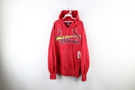 Vtg Majestic Mens 3XL Distressed Spell Out St Louis Cardinals Heavyweigh... - $64.30