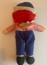 Applause Classic Raggedy Andy 14 Inch Vintage Boy Doll Plush Toy - £7.75 GBP