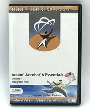 Adobe Acrobat 6 Essentials Volume 1 CD Total Training 2003 - £9.50 GBP