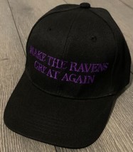 MAKE THE RAVENS GREAT AGAIN Hat NFL FOOTBALL Baltimore Ravens 2024 EMBRO... - £13.74 GBP