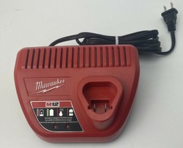 Milwaukee Battery Charger  M12 12V Lithium Ion 12 Volt - £11.21 GBP