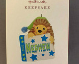 Hallmark Keepsake Christmas Ornament 2019 Year Dated, Nephew Hedgehog - $9.85