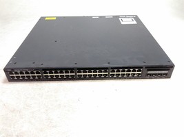 Defective Cisco Catalyst 3650 WS-C3650-48PS-S 48-Port PoE Ethernet Switc... - £98.09 GBP