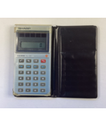 Vintage Sharp ELSI MATE EL-326 Solar Cell Calculator w/ Case - WORKS - £7.39 GBP