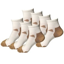 7 Pair Womens Mid Cut Ankle Quarter Athletic Casual Sport Cotton Socks S... - $14.99