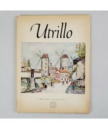 Utrillo Abrams Art Book 1952 Great Painters 16 Full Color Prints Comment... - £14.06 GBP