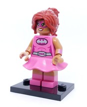 Lego ® Power Pink Batgirl / Batman Movie Minifigure Figure 71017 - $81.27 MXN