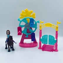 Barbie on the Carnival Go Ferris Wheel Figure Horse Entrance Replacement Parts - $16.44