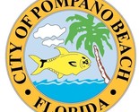 Pompano Beach Florida Sticker Decal R7458 - $1.95+
