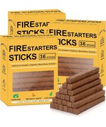 Realcook Natural Fire Starters for Fireplaces: Upgraded 108 Quicker &amp; Safer - $85.37 CAD