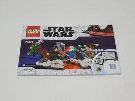 LEGO Star Wars 75236 Duel on Starkiller Base Instruction Booklet Manual ... - £5.43 GBP