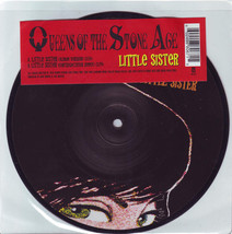 Queens Of The Stone Age Little Sister 7&quot; Vinyl Picture Disc Uk Interscope M/M - £70.16 GBP