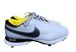 Nike Air Zoom Victory Tour 2 DJ6570-002 Mens Size 8.5 Gray Black Golf Shoes - £62.27 GBP