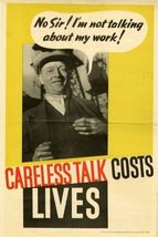 WW2 World War 2 Propaganda Poster Art Print Metal Sign 12x8in Vintage Ol... - $34.85 CAD