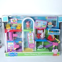 Peppa Pig Peppa&#39;s Shopping Mall Center Exclusive Playset NEW Sealed Box Dented - £50.63 GBP