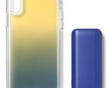 heyday Cool Blue Iridescent Apple iPhone XS Max Case with Power Bank NEW - $29.29