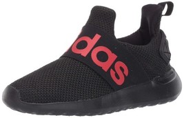 adidas Unisex Youth Lite Racer Adapt Sneakers FW7601 Black/Red - $28.35