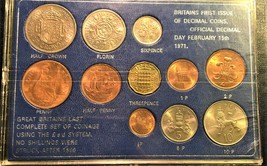 Great Britain Complete Set and 1st Issue Decimal Coin set - £39.96 GBP