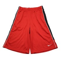 Nike Shorts Boys XL Multicolor Dri Fit Elastic Waist Drawstring Pocket Logo - $22.75