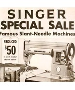 1958 Singer Sewing Machine Advertisement Crafts Sew Appliances Supplies ... - $29.99
