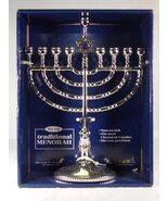 DELUXE RITE LIGHT TRADITIONAL SILVER FINISH CHANUKAH MENORAH - €21,20 EUR