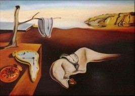 Salvador Dali Canvas, Salvador Dali Clocks, Persistence Of Memory,  Stretched - £46.85 GBP