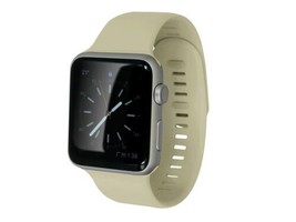 Deporte Banda - Silicona para Apple Watch 38mm - Crema - $8.42
