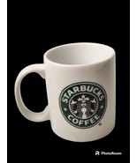  Starbucks 2005  Coffee Cup Mug White Classic Green Mermaid Logo 9 oz - £5.45 GBP