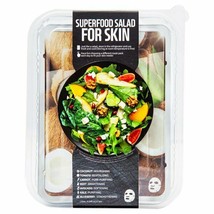 Nourishing Superfood Salad For Skin Facial Sheet Mask 7 Pieces Coconut - £19.73 GBP